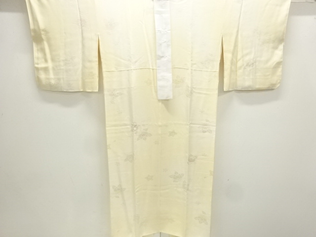 JAPANESE KIMONO / UNUSED TACHIBANA PATTERN WOVEN JUBAN